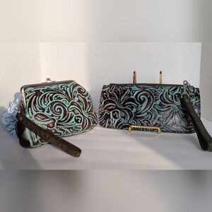 Patricia Nash,Set Of 2 Floral Embossed Women's Bags
